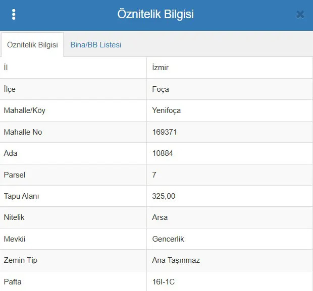 YENİFOÇA GENCERLİ PLAJINA YAKIN İMARLI ARSA